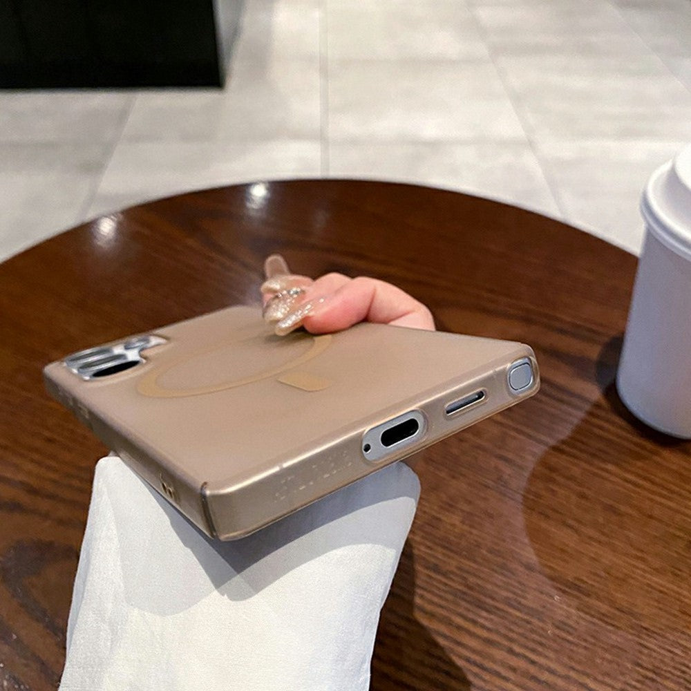 Nothing Phone (2) Handyhülle – Magnetische Schutzhülle, aus mattiertem Polycarbonat, mit Kameralinsenschutz