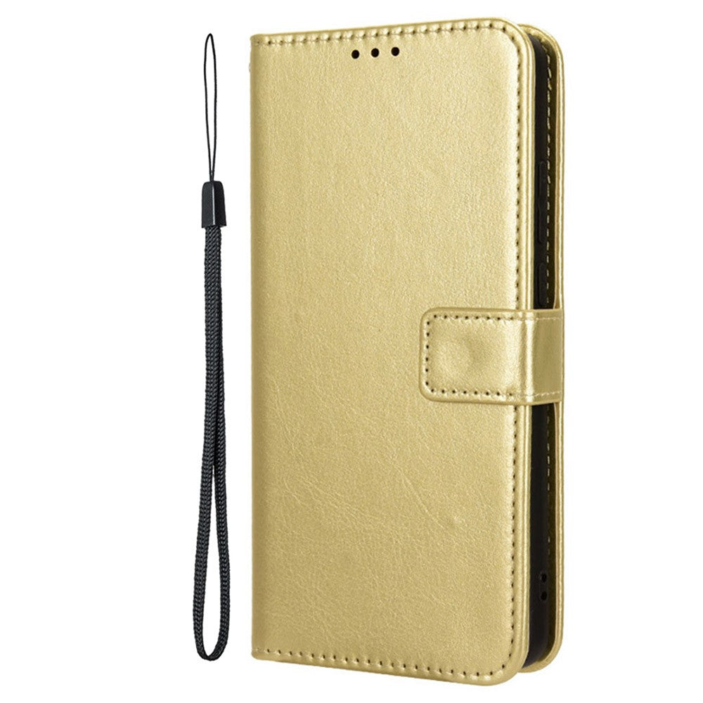 For Xiaomi Redmi Note 14 Pro 4G Case Crazy Horse Texture PU Leather Phone Wallet Cover