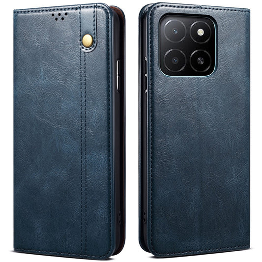 Honor X8c 4G Wallet-Handyhülle – Crazy Horse Textur Waxy Leder Standfunktion