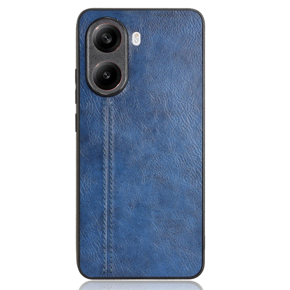 For Xiaomi Poco X7 Pro 5G Case Leather + TPU + PC Phone Cover Stitching Line