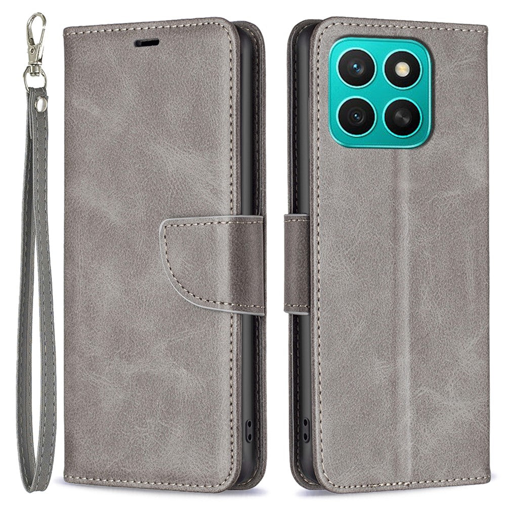 For Honor X8c 4G Case Shockproof PU Leather Cover with Wallet Card Slots