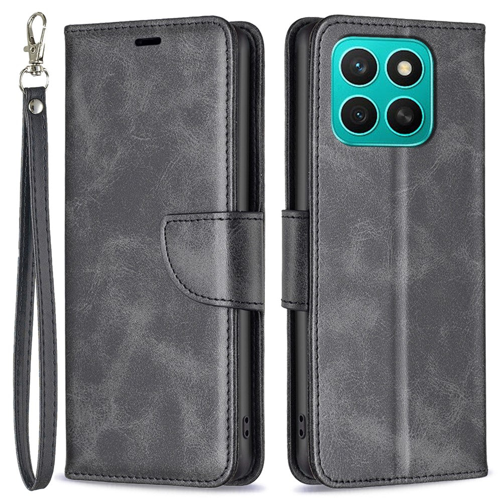 For Honor X8c 4G Case Shockproof PU Leather Cover with Wallet Card Slots