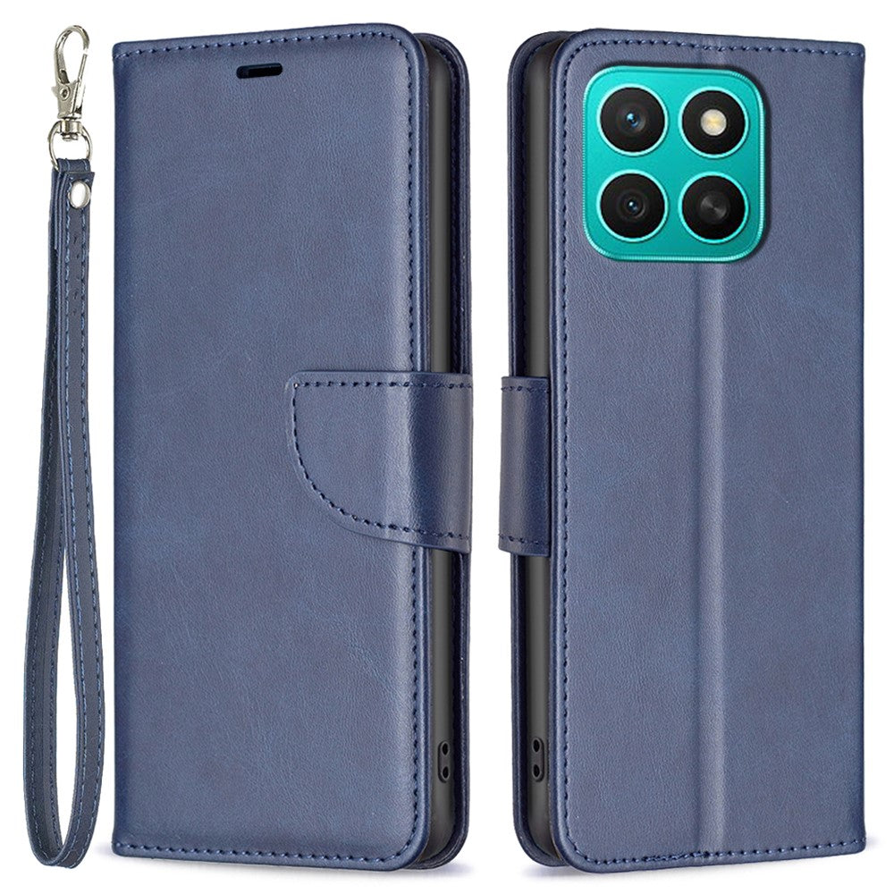 For Honor X8c 4G Case Shockproof PU Leather Cover with Wallet Card Slots