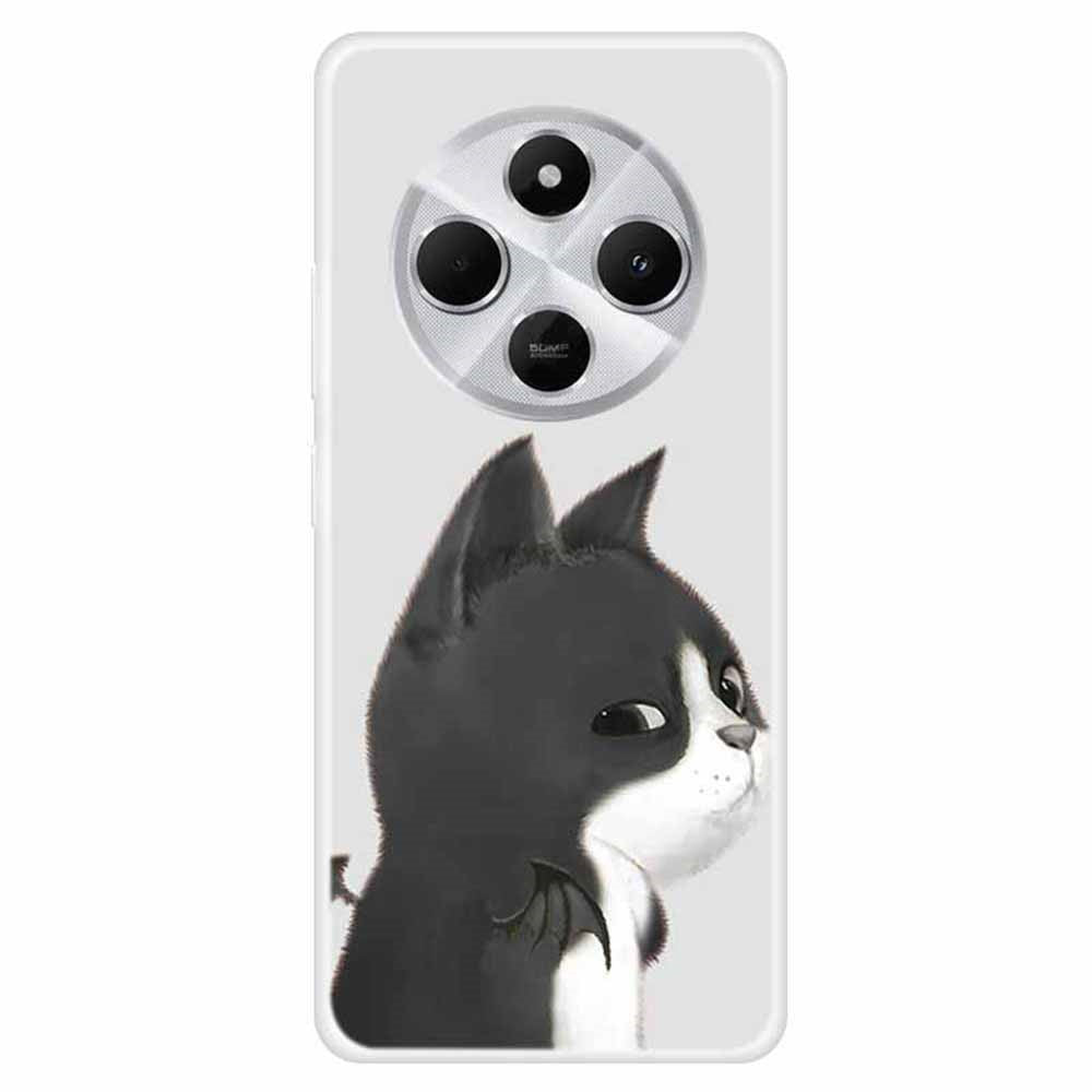 TPU Case for Xiaomi Redmi 14C 4G / 14R 5G / Poco C75 4G Pattern Printing Anti-Drop Phone Back Cover
