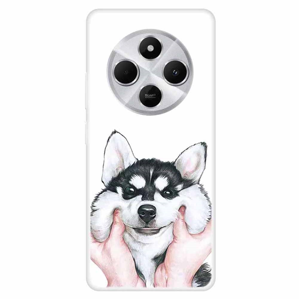 TPU Case for Xiaomi Redmi 14C 4G / 14R 5G / Poco C75 4G Pattern Printing Anti-Drop Phone Back Cover