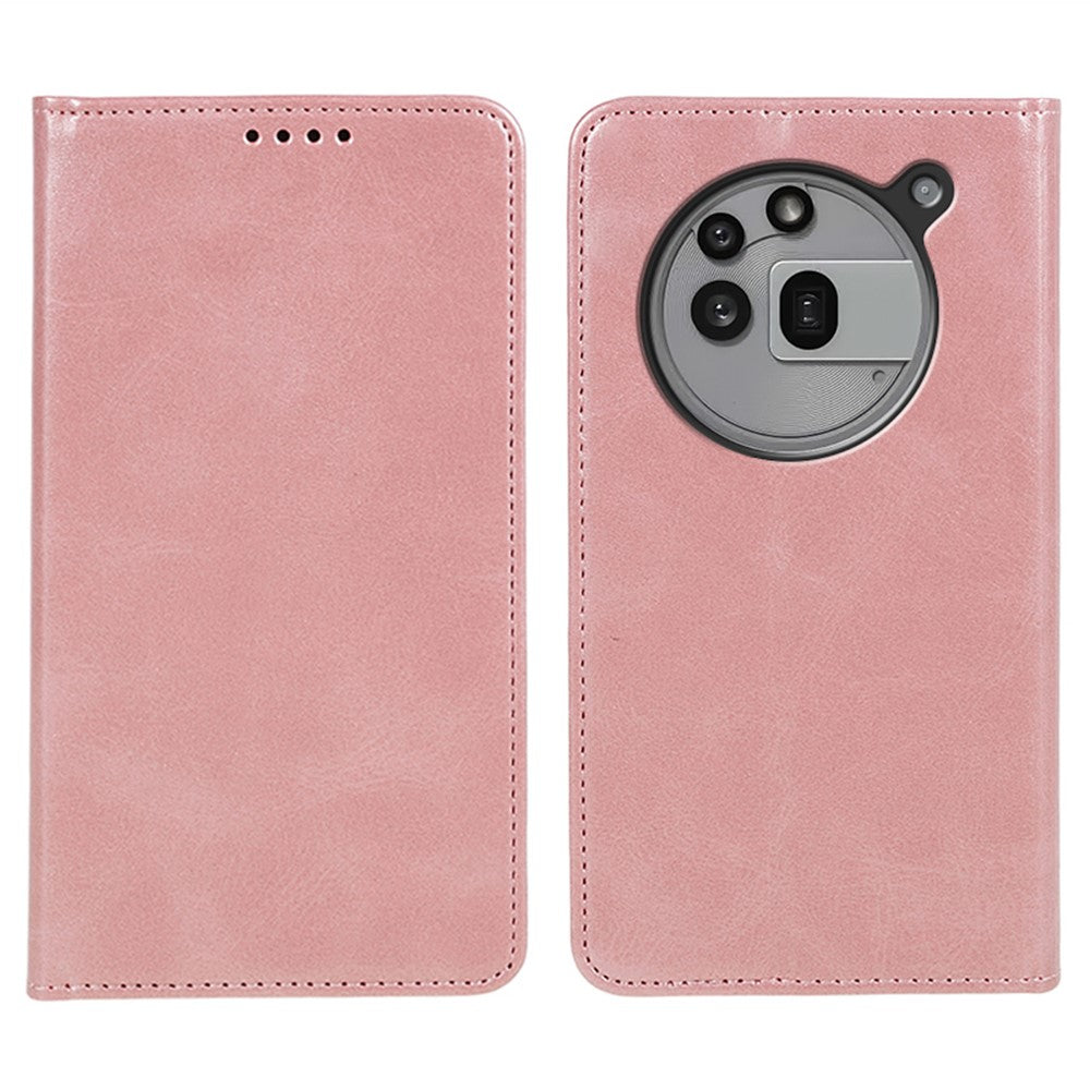Nothing Phone (3a) Pro Wallet-Handyhülle – Mit Magnetverschluss, Brieftaschenfunktion, aus Kalbsleder