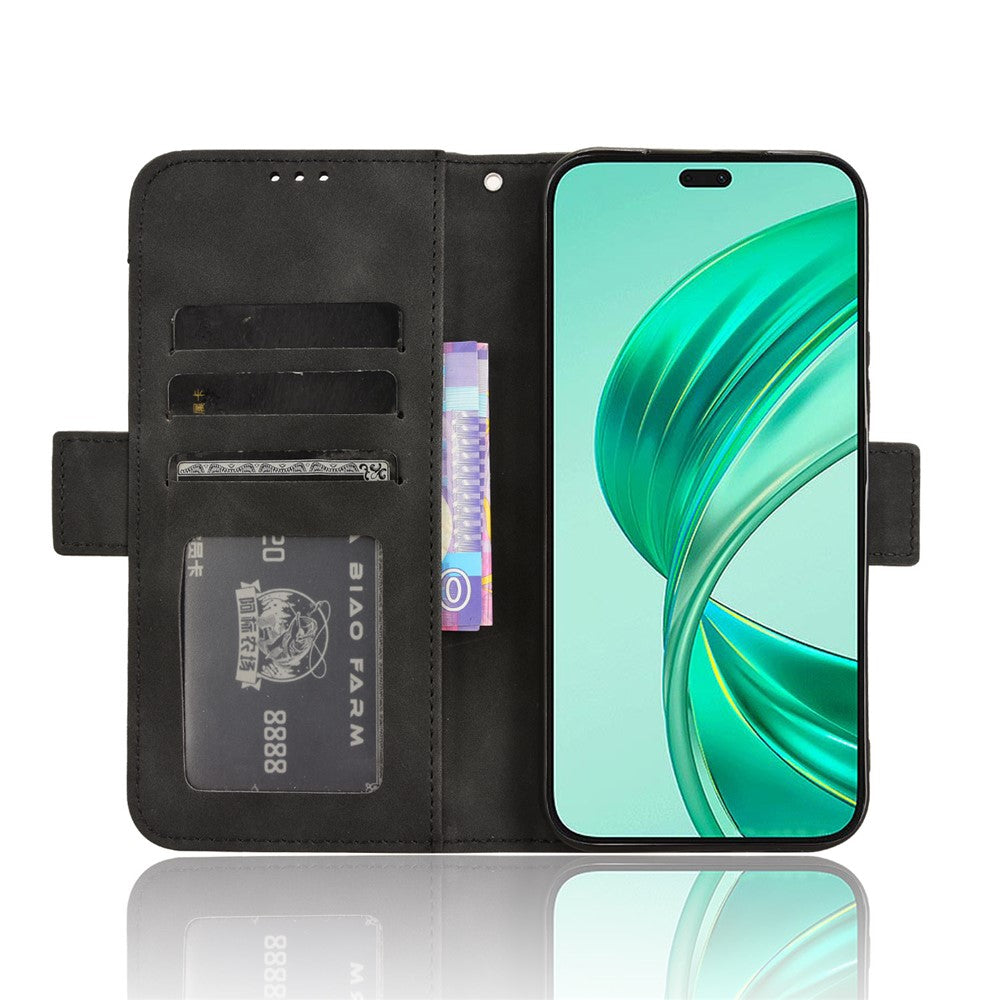 For Honor X8c 4G Case Wallet Leather Phone Cover with Multiple Card Slots
