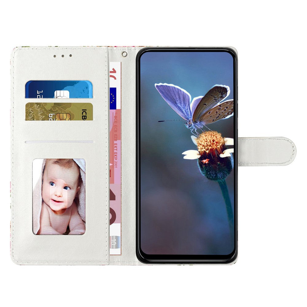 For Honor 200 Lite Wallet Phone Case PU Leather Flip Cover with Stand Card Holder Painted Design