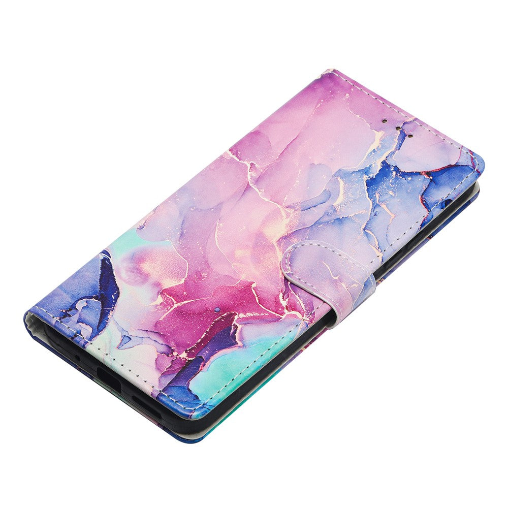 For Honor 200 Lite Wallet Phone Case PU Leather Flip Cover with Stand Card Holder Painted Design