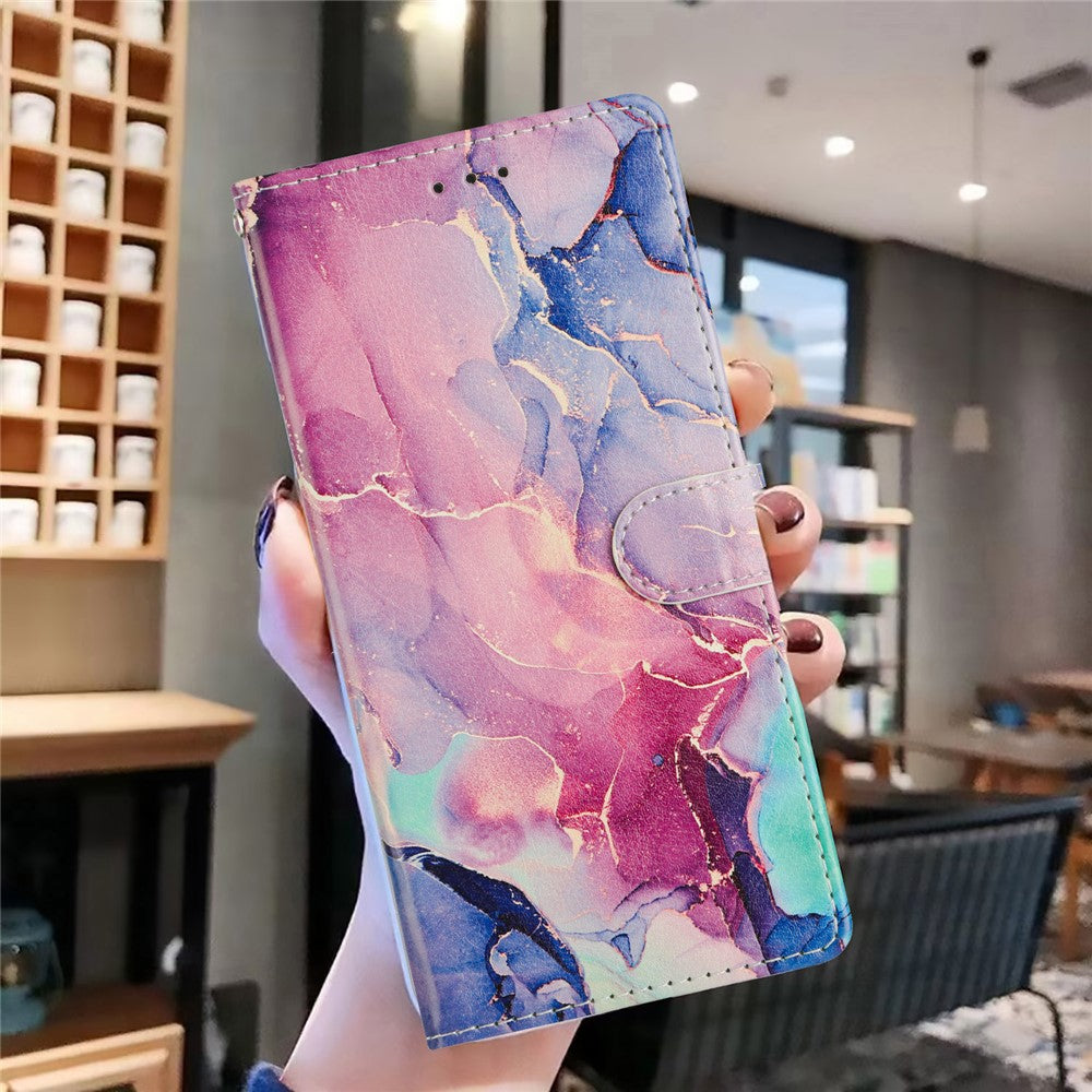 For Honor 200 Lite Wallet Phone Case PU Leather Flip Cover with Stand Card Holder Painted Design