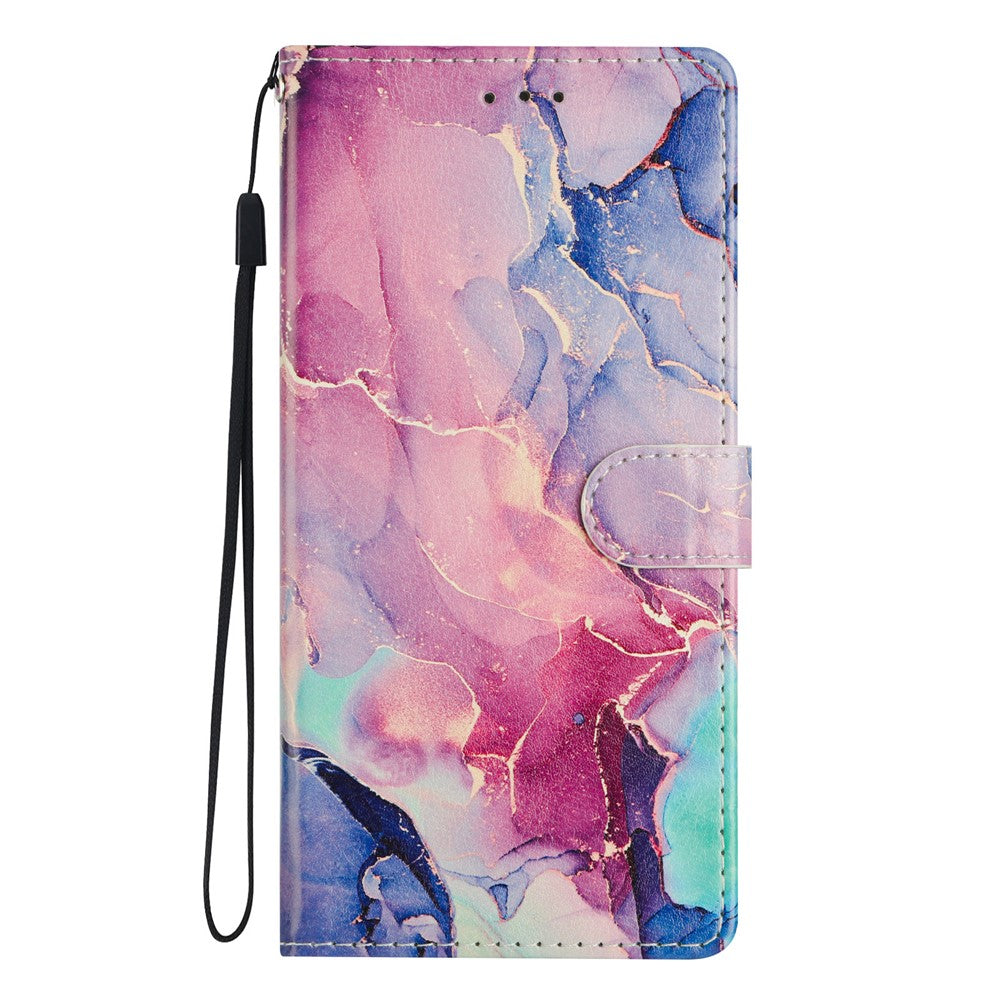 For Honor 200 Lite Wallet Phone Case PU Leather Flip Cover with Stand Card Holder Painted Design
