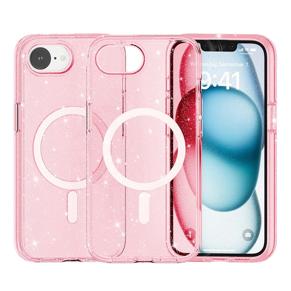 iPhone 16e Glitter-Hülle – Magnetisch & funkelnd