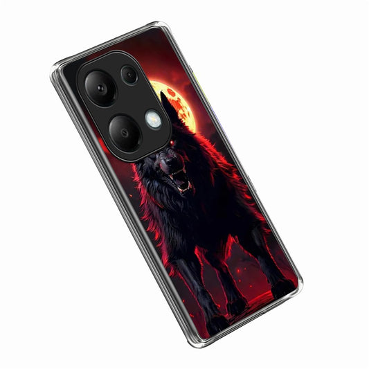 Xiaomi Redmi Note 13 Pro 4G Handyhülle – IMD-Muster bedruckte, stoßfeste TPU