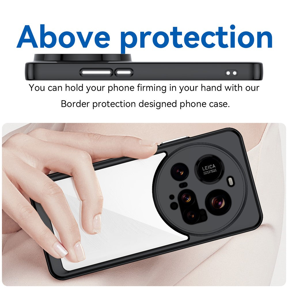 For Xiaomi 15 Ultra Case TPU + Acrylic Protective Clear Phone Cover