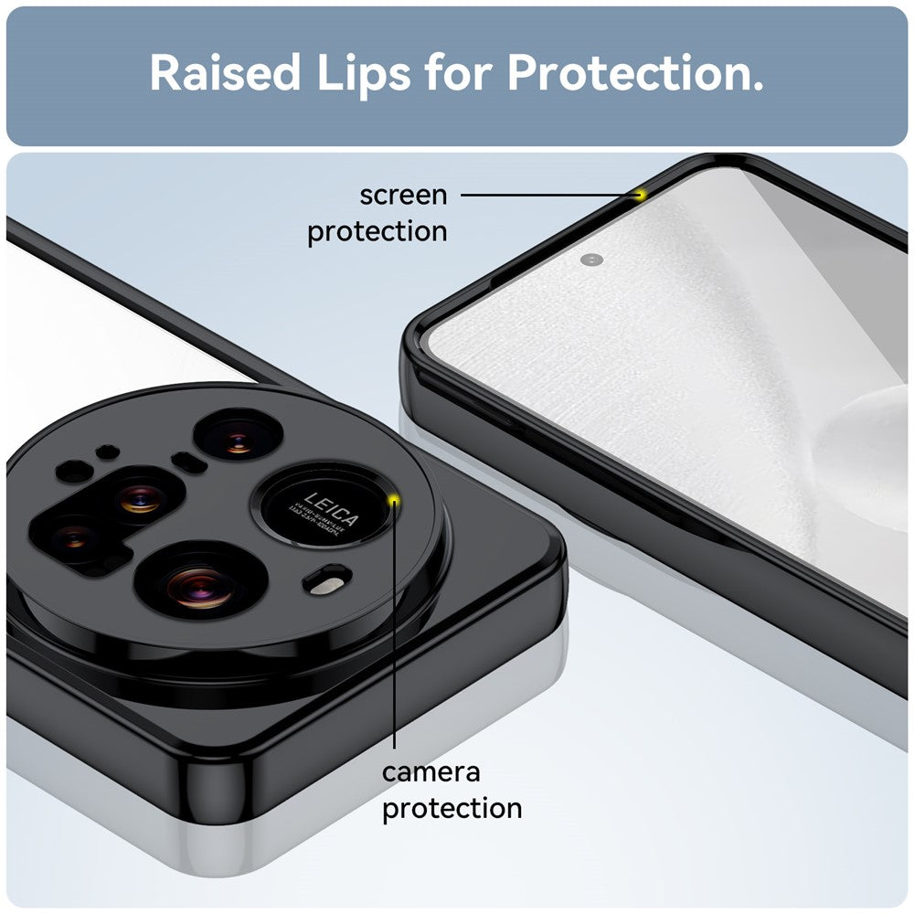 For Xiaomi 15 Ultra Case TPU + Acrylic Protective Clear Phone Cover
