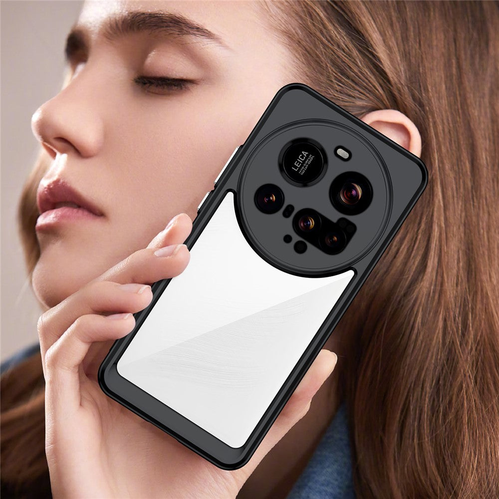 For Xiaomi 15 Ultra Case TPU + Acrylic Protective Clear Phone Cover