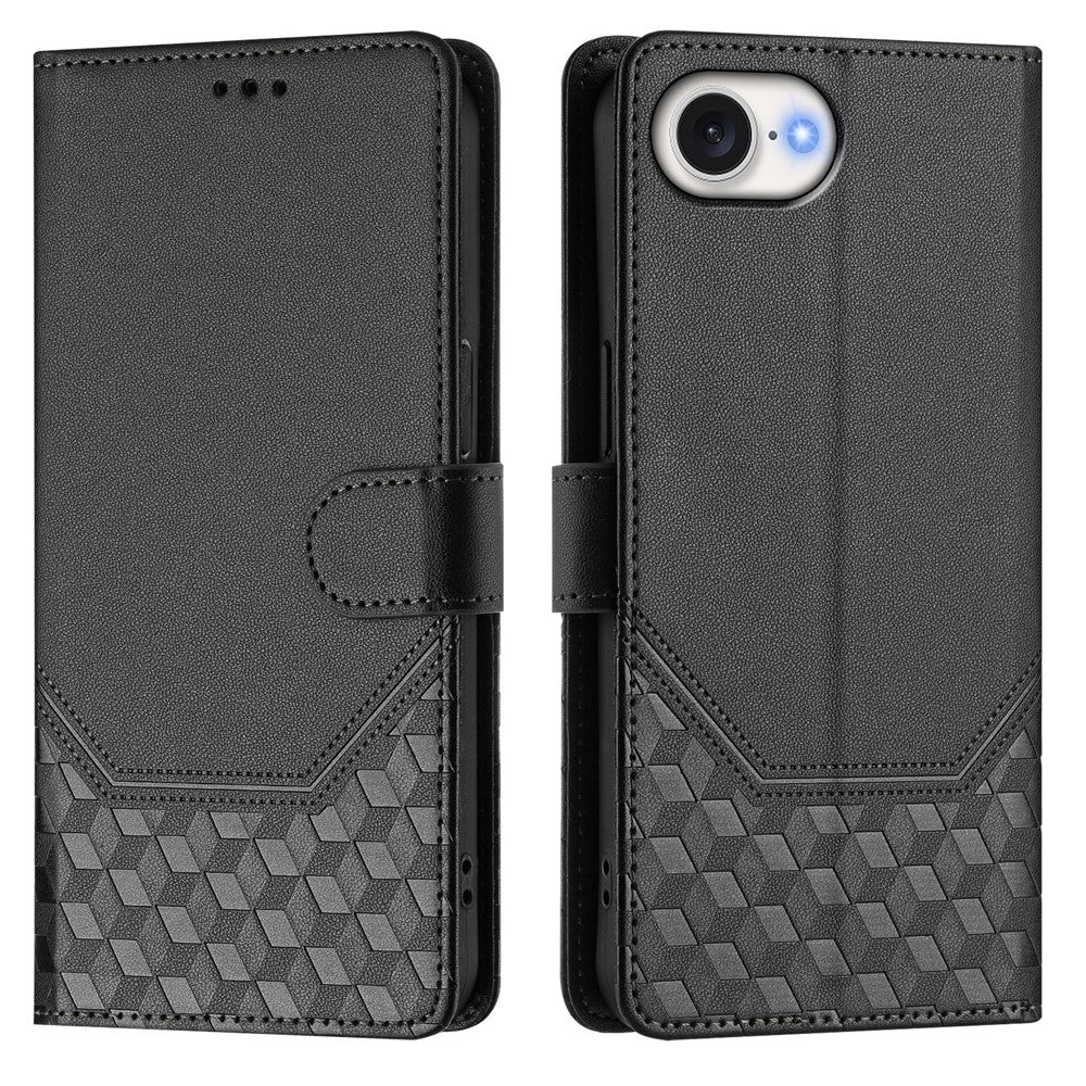 iPhone 16e Lederhülle mit Riemen & RFID-Schutz