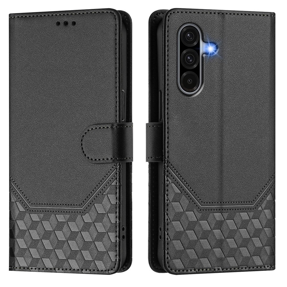 Galaxy A56 5G Lederhülle mit Riemen & RFID-Schutz