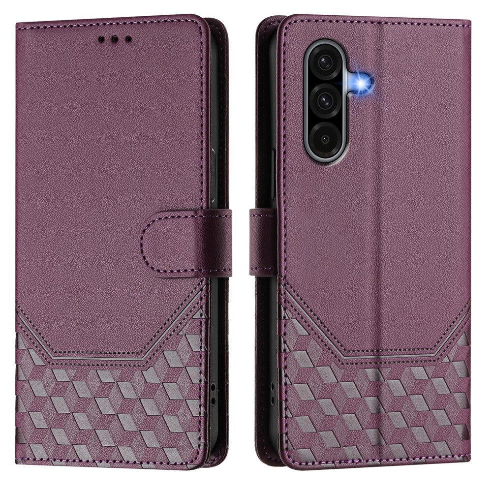 Galaxy A56 5G Lederhülle mit Riemen & RFID-Schutz