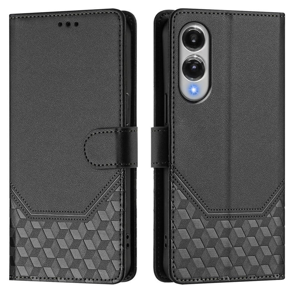 Galaxy S25 Edge Lederhülle mit Riemen & RFID-Schutz