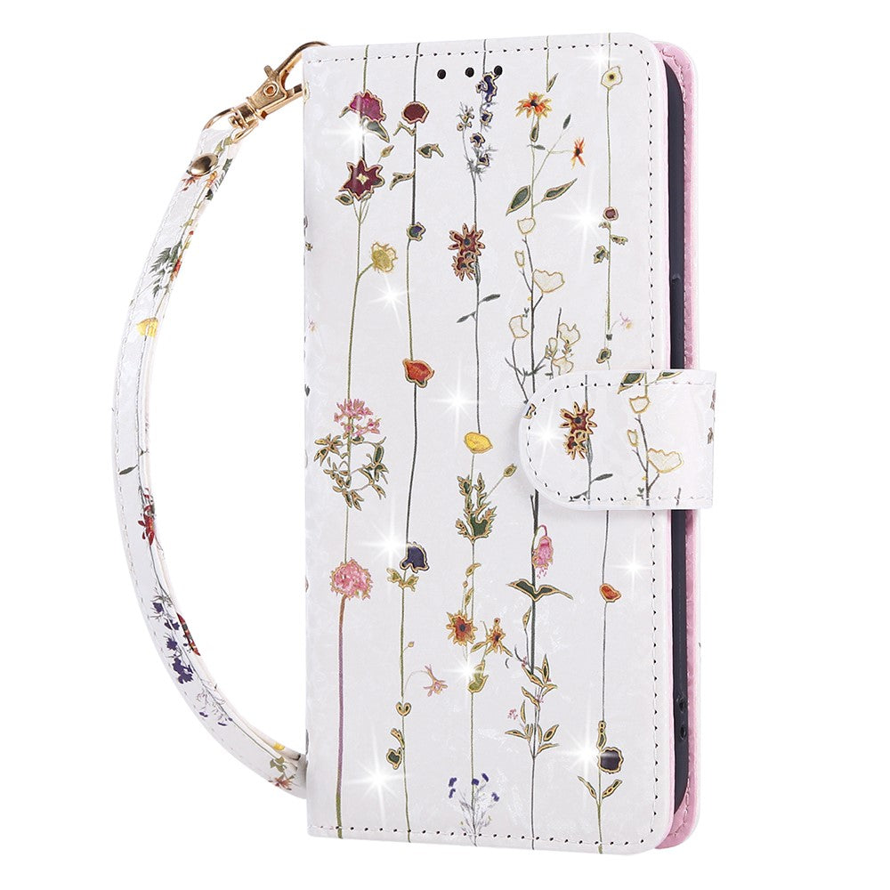 For iPhone 17e / 16e Case RFID Blocking Flower Leather Phone Cover