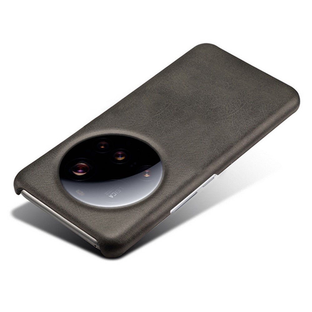 For Xiaomi 15 Ultra Case Calf Texture PU Leather Hard PC Protective Phone Cover