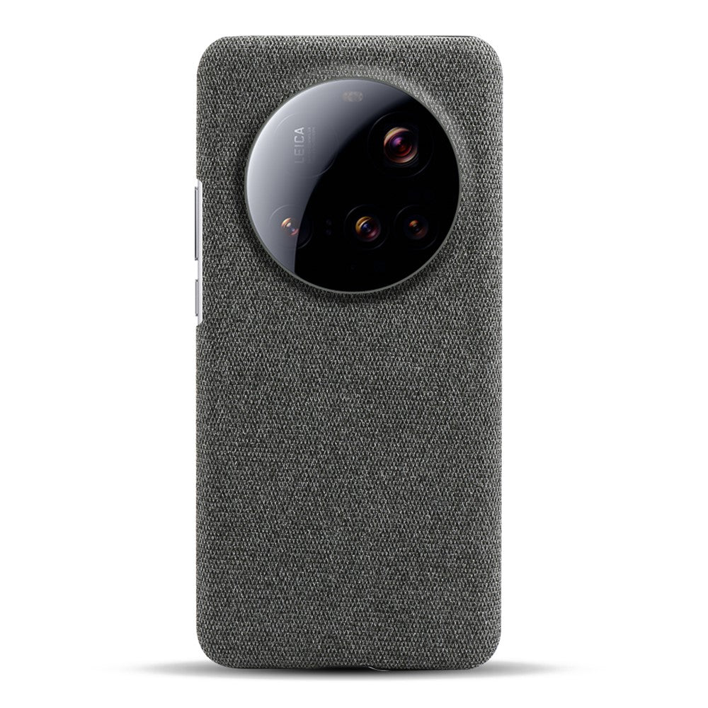 For Xiaomi 15 Ultra Phone Case Cloth Texture Anti-Scratch Protective PC Back Cover