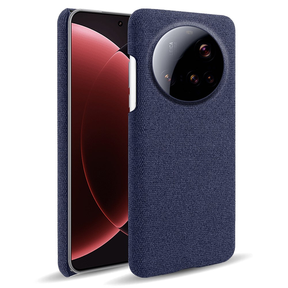 For Xiaomi 15 Ultra Phone Case Cloth Texture Anti-Scratch Protective PC Back Cover