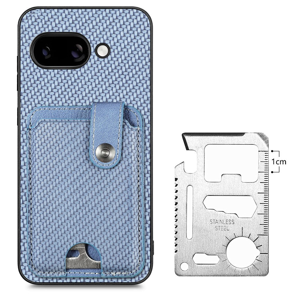 Pixel 9a Schutzhülle – Mit Kartenfächern, Ständer & Kartenwerkzeug