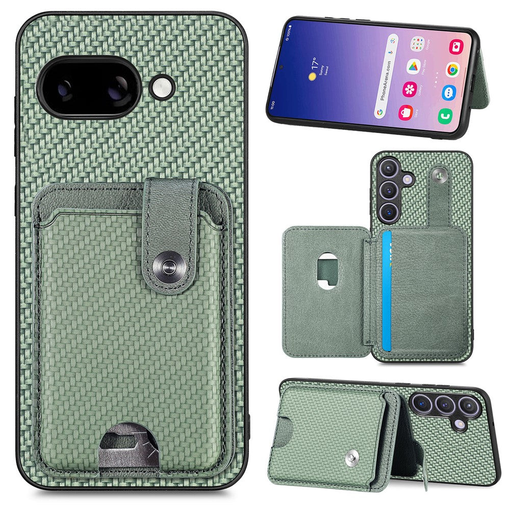 Pixel 9a Schutzhülle – Mit Kartenfächern, Ständer & Kartenwerkzeug