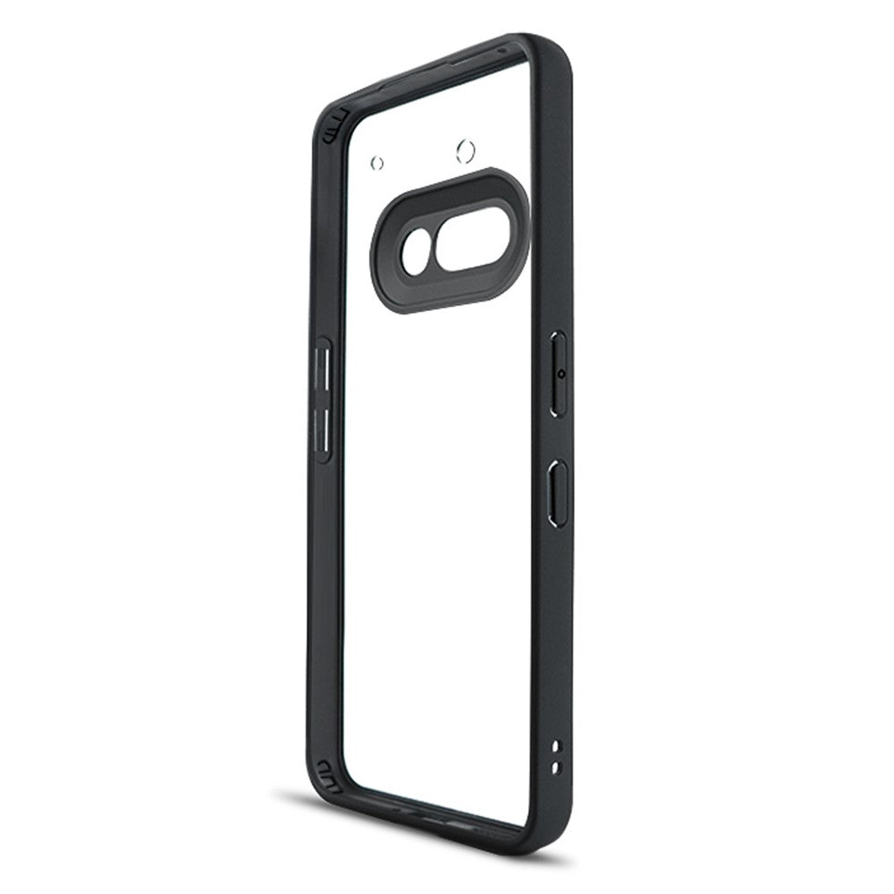 For Nothing Phone (3a) Case Shockproof PC + TPU Clear Back Phone Cover