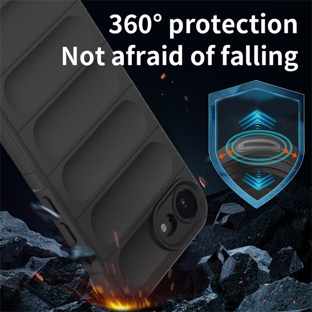 For iPhone 17e / 16e Case Anti-Drop Soft TPU Rugged Phone Back Cover