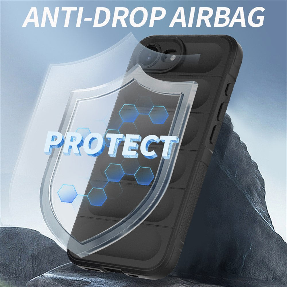 For iPhone 17e / 16e Case Anti-Drop Soft TPU Rugged Phone Back Cover