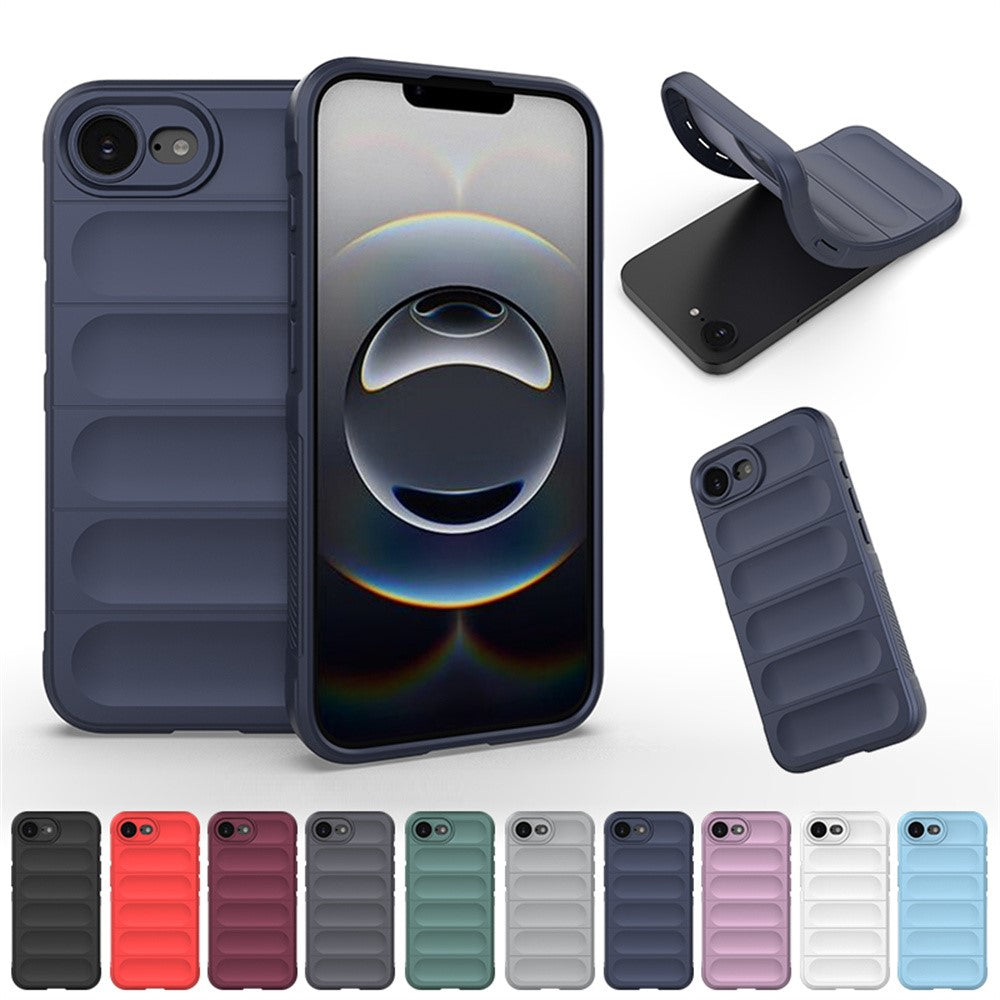For iPhone 17e / 16e Case Anti-Drop Soft TPU Rugged Phone Back Cover