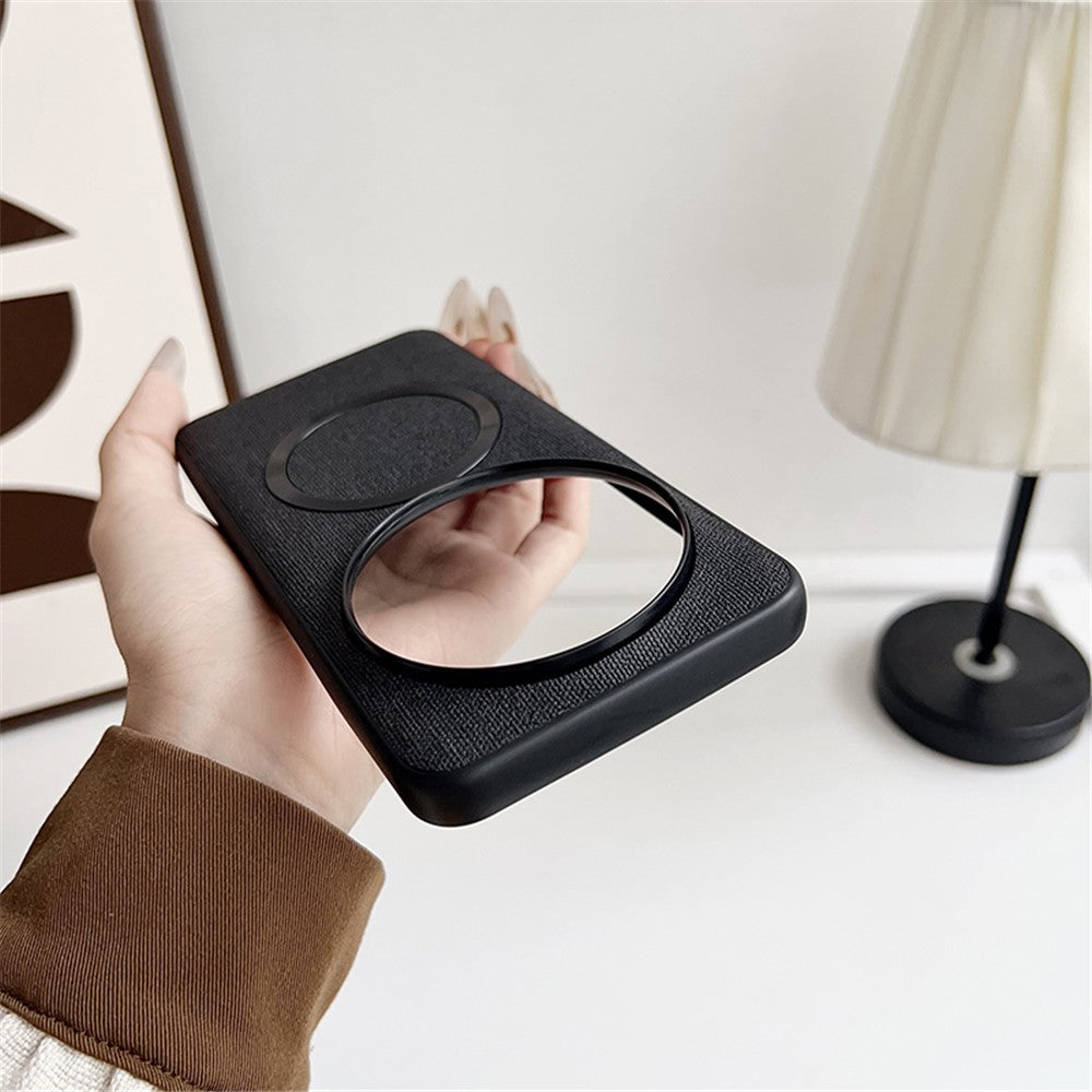 For Xiaomi 15 Ultra Magnetic Case Drop-Proof TPU + Cloth Back Phone Cover