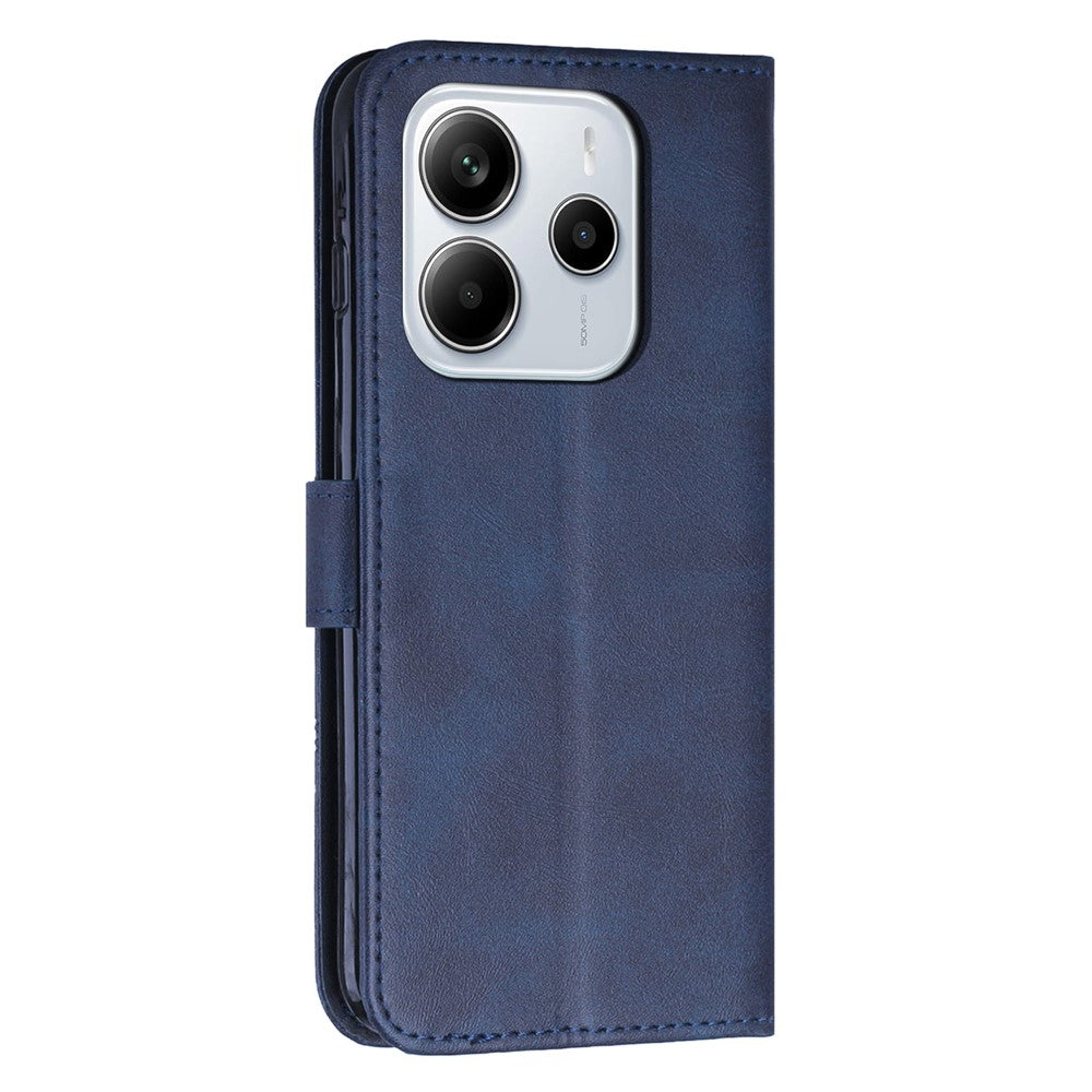 For Xiaomi Redmi Note 14 4G (164.84mm) Case Leather Stand Protective Phone Cover