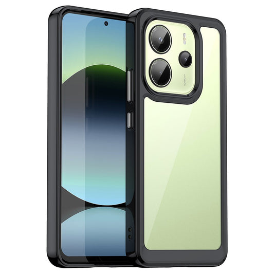 Xiaomi Redmi Note 14 4G (164.84mm) Handyhülle – Gehäuse aus TPU + transparenter Acryl
