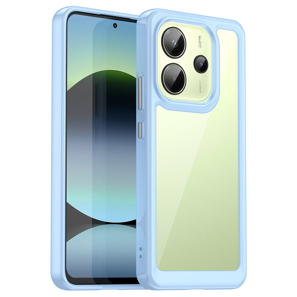 For Xiaomi Redmi Note 14 4G (164.84mm) Case TPU + Acrylic Protective Clear Phone Cover