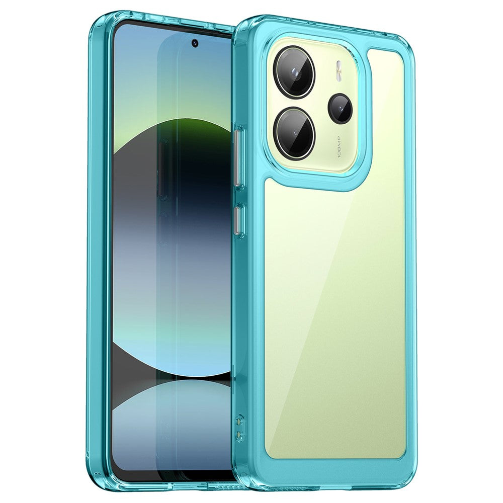 For Xiaomi Redmi Note 14 4G (164.84mm) Case TPU + Acrylic Protective Clear Phone Cover