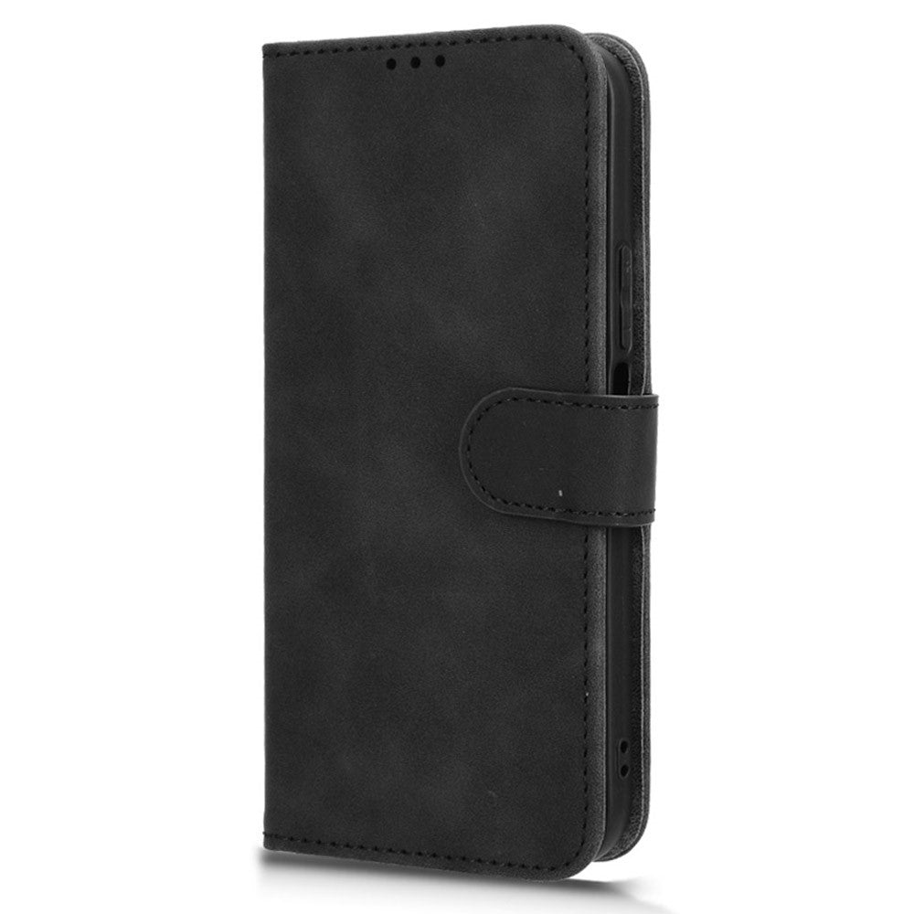 For Honor X8c 4G Leather Case Skin Feel Anti Drop Wallet Flip Phone Cover