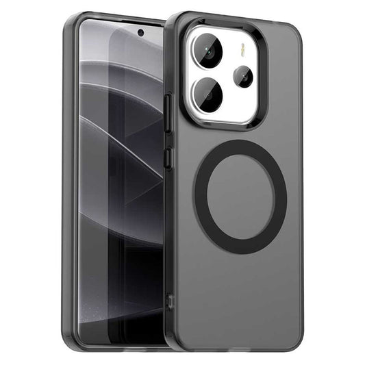 Xiaomi Redmi Note 14 4G (164.84mm) Handyhülle – Magnetische Fallschutz-Hybrid-Telefon-Rückseite