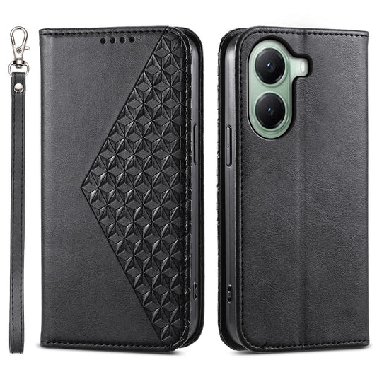 For Xiaomi Poco X7 Pro 5G  /  Redmi Turbo 4 5G Case Calf Texture PU Leather Phone Cover with Wallet