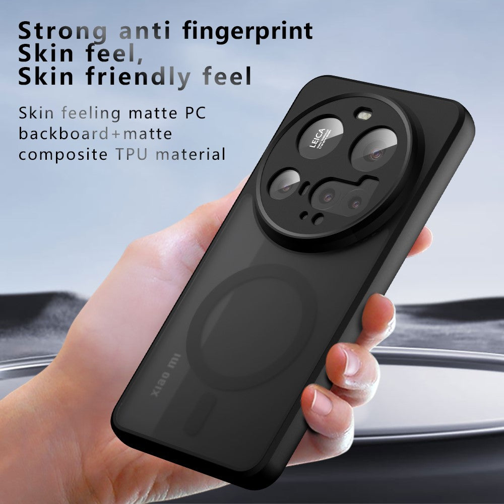 For Xiaomi 15 Ultra Case Magnetic Case TPU + PC Matte Skin Touch Phone Cover
