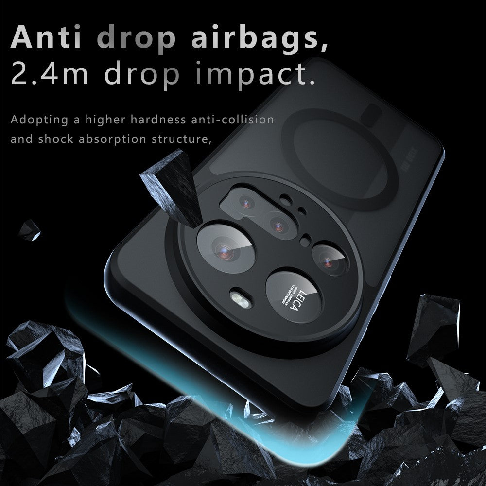For Xiaomi 15 Ultra Case Magnetic Case TPU + PC Matte Skin Touch Phone Cover