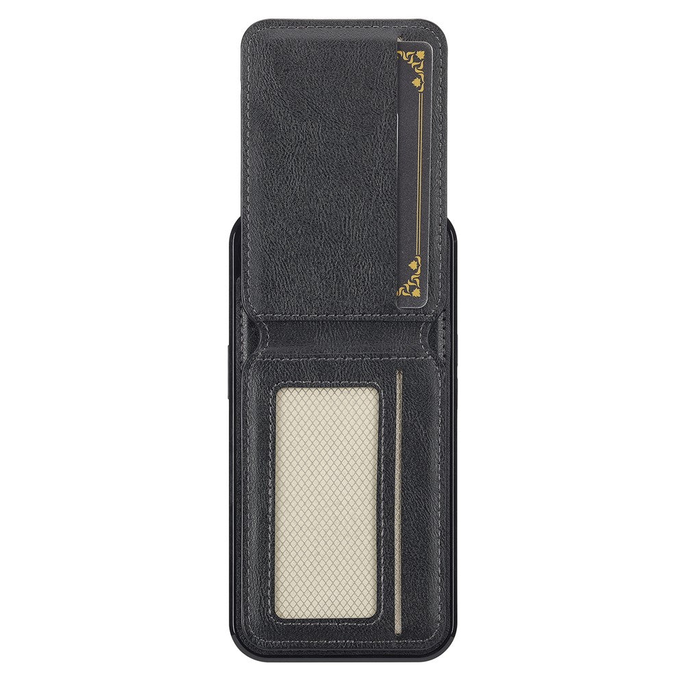 LC.IMEEKE L3 For iPhone 17e / 16e Magnetic Case Detachable Card Holder Leather TPU Mobile Cover