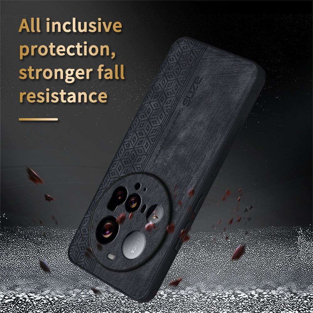 AZNS For Xiaomi 15 Ultra Case Protective PU Leather Covered TPU Phone Shell