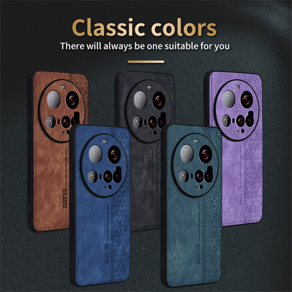 AZNS For Xiaomi 15 Ultra Case Protective PU Leather Covered TPU Phone Shell