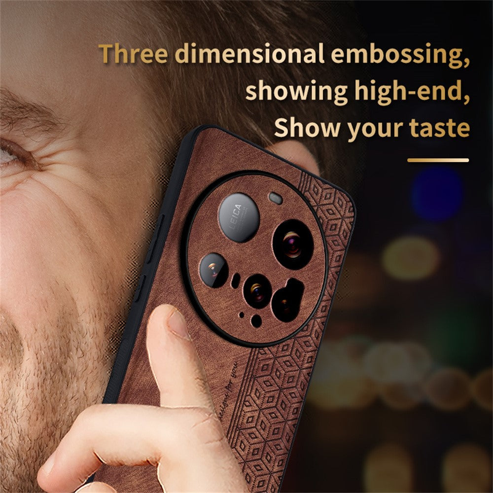 AZNS For Xiaomi 15 Ultra Case Protective PU Leather Covered TPU Phone Shell