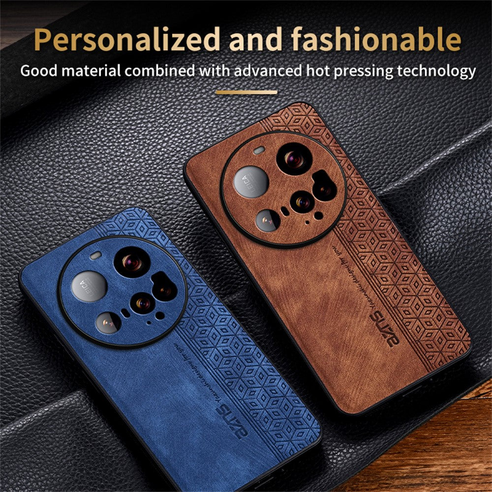 AZNS For Xiaomi 15 Ultra Case Protective PU Leather Covered TPU Phone Shell