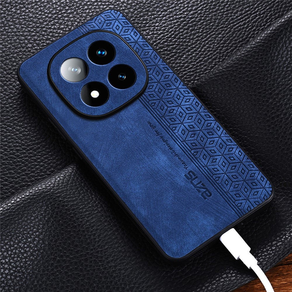 AZNS For Xiaomi Redmi Note 14 Pro 4G Case Protective PU Leather Covered TPU Phone Shell